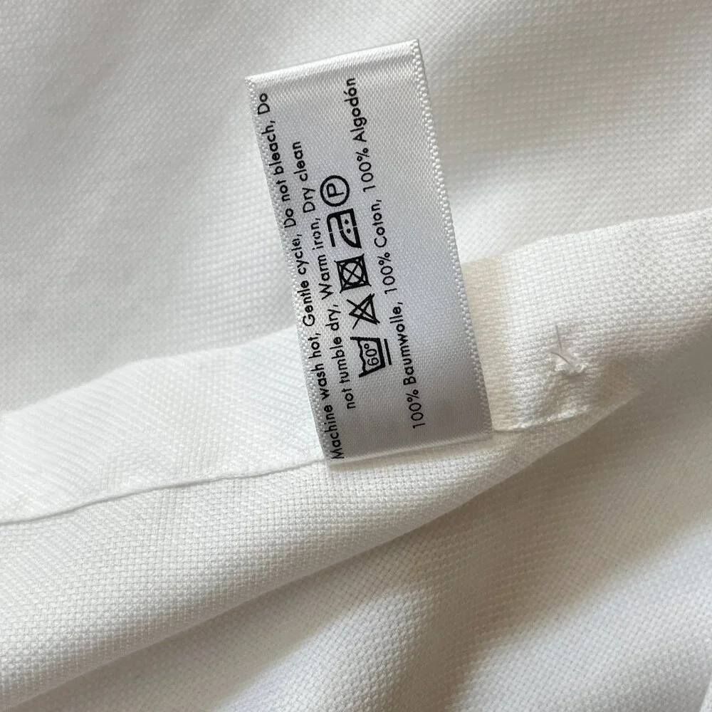 Eton Contemporary Button Up Dress Shirt - Men's Size 42/16.5 - White - Picture 10 of 14